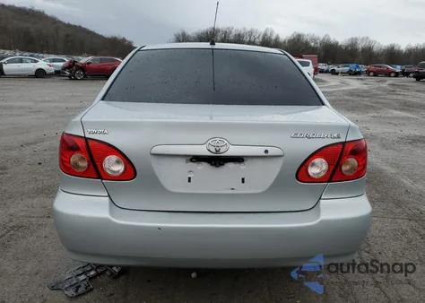 2006 Toyota Corolla Ce z USA, uszkodzony, nr VIN 2T1BR32E86C665784